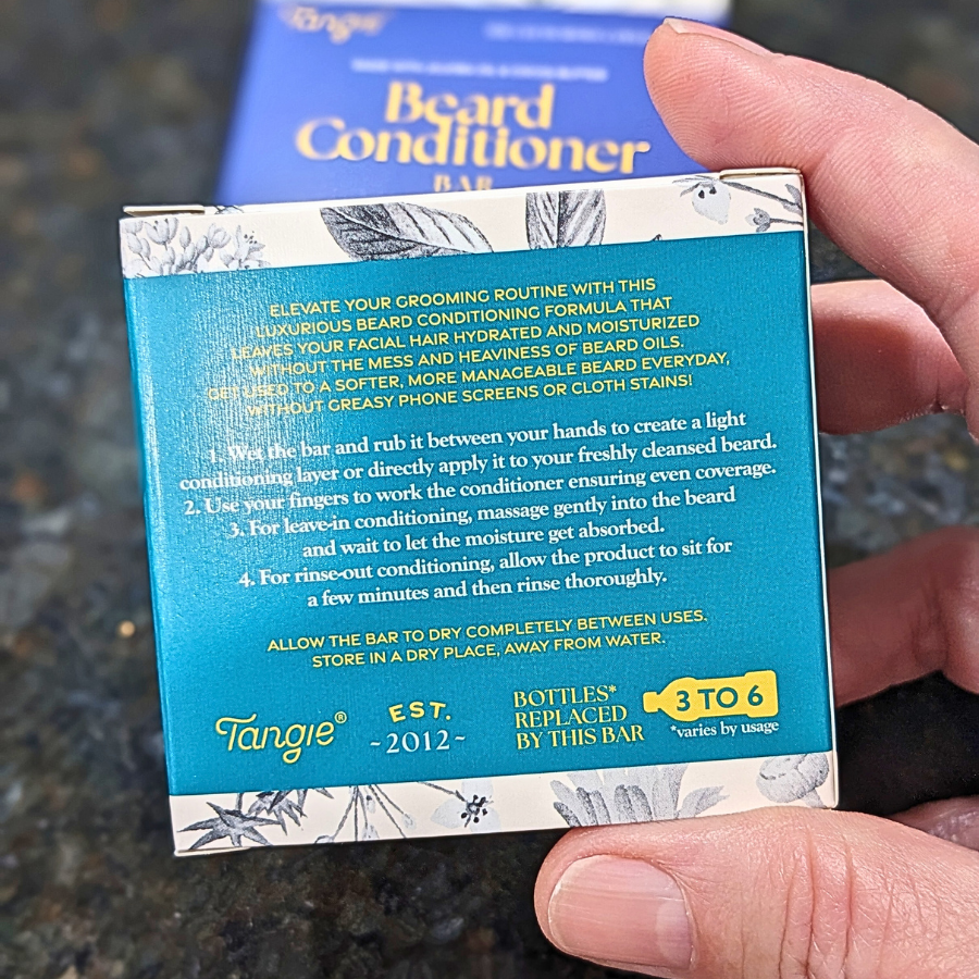 Zero Waste Beard Conditioner Bars by Tangie - Image 2